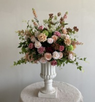 Y-P034 Nuevos Diseños de Alta Calidad, Bola de Flores Artificiales Personalizadas, Flores para el Pasillo de Boda, Centro de Mesa para Boda, Decoración