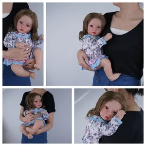 Babeside Wholesale Cute Baby Doll Girl Live Doll Realistic Vinyl Silicone Reborn Toys Baby Reborn