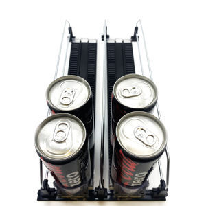 Étagère à boissons pour dépanneur à alimentation automatique Poussoir patins Étagère à rouleau à gravité - Product Image 3