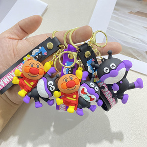 Llavero Creativo de Dibujos Animados de Anpanman, Muñeco 3D Adorable, Regalo para Coche, Mochila, Parejas, Llaves de Coche, Regalos Colgantes - Product Image 2