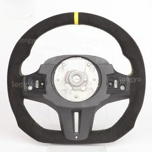 Volant Alcantara pour <span class=keywords><strong>BMW</strong></span> E12 E28 E34 E39 E60 E61 F10 F11 F07 G30 G31 G60 G61 E23 E32 <span class=keywords><strong>E38</strong></span> E65 E66 E67 E68 F01 F02 F03 F04 - Product Image 5