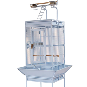 Cage à oiseaux en métal à motif uni extra large, empilable, pour l'élevage en extérieur, avec fermeture à bouton pour chiens et chats, directement de Chine - Product Image 1
