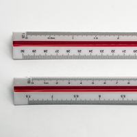 Règle droite en plastique pour la papeterie en gros, avec marquage de mesure précis, pour étudiants et usage administratif