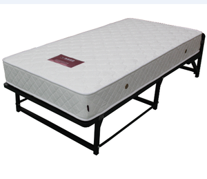 Letto <span class=keywords><strong>singolo</strong></span> telaio in metallo con <span class=keywords><strong>materasso</strong></span> <span class=keywords><strong>Base</strong></span> del letto di fondazione del letto con il prezzo all'ingrosso - Product Image 1