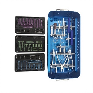 ชุดเครื่องมือผ่าตัดกระดูกขนาดเล็กสำหรับศัลยกรรมกระดูก ประกอบด้วยแผ่นล็อคกระดูก สกรู และถาดสแตนเลส ได้รับมาตรฐาน CE ISO รุ่น DADDY D PRO - Product Image 1