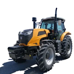 160hp 1604 4WD 4 roues motrices 16F + 8R 6 cylindres grande ferme tracteur agricole marche tracteur chinois nouveau