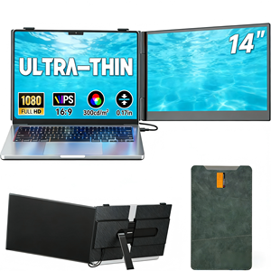 <span class=keywords><strong>Pantalla</strong></span> Portátil IPS Kwumsy Tipo C <span class=keywords><strong>de</strong></span> 14 Pulgadas FHD 1080P, Segunda <span class=keywords><strong>Pantalla</strong></span> para Laptop, Fabricante <span class=keywords><strong>de</strong></span> Pantallas Extensoras para <span class=keywords><strong>Notebook</strong></span> ODM OEM - Product Image 1