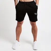 Sommer Polyester Baumwolle knielange Spandex Kordel zug Snack Workout Mode Herren Track Sweat Shorts