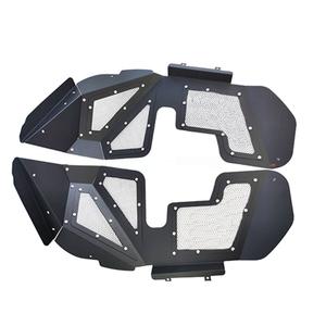 Custom Fit ruote in alluminio sopracciglia <span class=keywords><strong>pelle</strong></span> <span class=keywords><strong>di</strong></span> fango per 18-24 JEEP Wrangler JL parafango anteriore posteriore parafango parafango parafango - Product Image 5