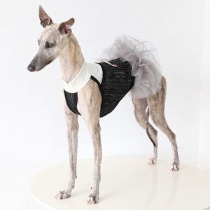 Último Diseño de Vestido Vintage para <span class=keywords><strong>Perro</strong></span>, Ropa de Moda con Falda Abullonada, Ropa Casual de Verano para Perros - Product Image 5