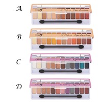 Palette de fards à paupières en poudre mate, scintillante et chatoyante, rose, pour la vente en gros, cosmétiques à marque privée