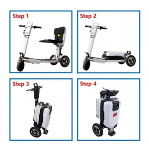 Scooter Eléctrico de Movilidad de 350W Plegable Tipo Maleta Triciclo para Adultos con Discapacidad Batería de Litio Portátil para Personas Mayores - Product Image 6
