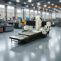 Fresadora CNC de pórtico Tongbang DSK1632 con control GSK y husillo BT40 para taladrado y roscado en paneles de PVC