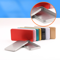 Pince à cils en fer blanc stockage de maquillage étui de téléphone portable emballage boîte en fer personnalisée