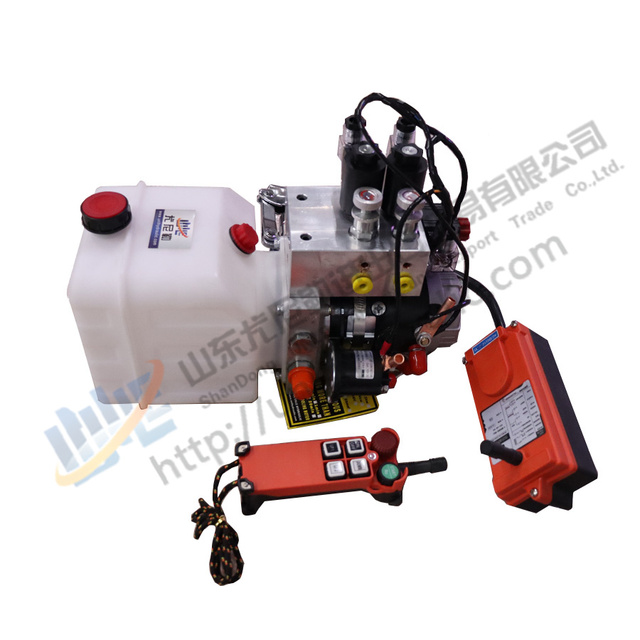 Customized Remote Wireless Remote Control Very Quiet High-efficiency Gear Pump Hydraulic Unit