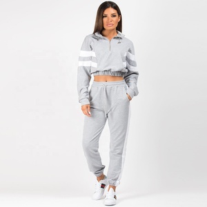 Survêtements Unisexe Noirs 100% Coton Personnalisés 2-en-1 pour Hommes et Femmes, Collection Hiver Sportive 2026 – Vente en Gros - Product Image 1