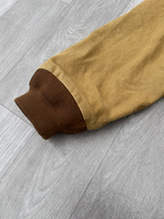 Veste de Travail Personnalisée en Toile Cirée Épaisse 100 % Coton, Style Streetwear, à Capuche, Effet Vieilli, Fermeture Éclair, Design Detroit pour Hommes