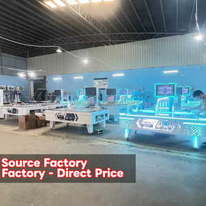 Machine de <span class=keywords><strong>jeu</strong></span> d'arcade à monnayeur pour parcs d'attractions, Air Hockey multi-balles, Table de hockey, Écran LCD, Divertissement intérieur - Product Image 5