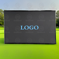 Tente gonflable imprimée portative de clôture de simulateur de golf d'écran d'impact de golf pour le sport extérieur de club de golf