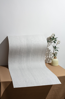 Panneau de placage en pierre souple effet marbre travertin, texture naturelle, feuille de pierre douce pour fond de télévision, hall, commerce, usage domestique