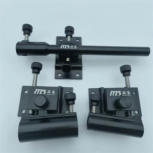 ชุดแร็คคันเบ็ดตกปลา M13 อลูมิเนียมอัลลอยด์แบบถอดได้ติดผนังแบบสามชิ้นสำหรับอุปกรณ์เสริมกล่องตกปลา - Product Image 2