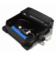 Boîtier solaire étanche IoT extérieur personnalisé avec module de charge de batterie pour appareils basse consommation