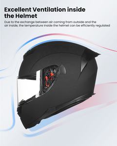 Casque de <span class=keywords><strong>moto</strong></span> intégral ILM neuf à <span class=keywords><strong>prix</strong></span> <span class=keywords><strong>d</strong></span>'usine, à <span class=keywords><strong>d</strong></span>égagement rapide, certifié DOT, coque ABS pour motocross et <span class=keywords><strong>moto</strong></span> de route, modèle 317, toutes versions - Product Image 3