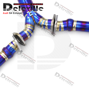 <span class=keywords><strong>Escape</strong></span> Catback para <span class=keywords><strong>Audi</strong></span> S4 <span class=keywords><strong>S5</strong></span> B9 2009 + pieza de coche <span class=keywords><strong>Escape</strong></span> tubo de titanio sin válvula de silenciador - Product Image 3