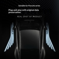 Pour Cayenne Panamera : Lampe de projection laser d'accueil pour rétroviseur, éclairage d'ambiance aile d'ange, mise à niveau OLIVER