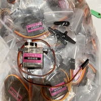 MG90S伺服180度9g微型电机金属齿轮电机套件，用于RC汽车机器人直升机迷你伺服系统