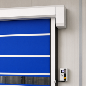 Porte Rapide Industrielle Motorisée en PVC, Vente en Gros Direct Usine pour Entrepôt, Usine et Atelier - Product Image 4