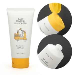 Custom <b>Tube</b> <b>Plastic</b> Empty Squueze Empty Cosmetic Pe Soft <b>Tubes</b> 80ml 120ml150ml 250ml300ml for Hand Cream Lotion <b>Tube</b> Packaging - Product Image 1