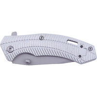 Draagbare Roestvrijstalen Opvouwbare Utility Mes Outdoor Camping Dagelijks Gebruik Survival Pocket Mes Met Aluminium Handvat