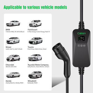 Nouvelle station de charge rapide portable pour véhicules électriques, type 2, 7 kW, 32 A, certifiée ETL FCC - Product Image 3