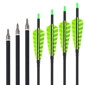 Hitop-flechas de carbono para tiro con arco, flechas de carbono para arco recurvo, Pfeil <span class=keywords><strong>Irq</strong></span>, 31 pulgadas - Product Image 3