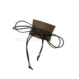 Coletero de gamuza estilo japonés de Taobao, accesorio para el cabello, diadema/cinta para cola de caballo estilo Instagram, elegante coletero para salir. - Product Image 5
