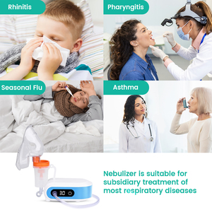 Fitconn Novo Compressor Nebulizadores Asma Digital Mini Nebulizador Portátil - Product Image 4