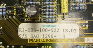 แผงควบคุมซิมอเร็ก รุ่น R1-106-100-522 สำหรับ PLC - Product Image 1