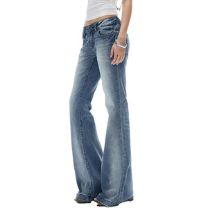 2026 Early SummerLoose Straight <strong>Jeans</strong> American Style Breathable Wide-Leg Draping Versatile Versatile High <strong>Skinny</strong> Y2K Denim - Product Image 2