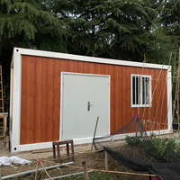 Maison préfabriquée à assemblage rapide, unité de logement moderne à installation rapide, bureau portable, dortoir pour le personnel de construction