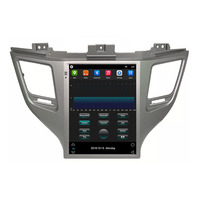 9.7 pouces Android voiture pour lecteur intégré GPS DSP Tesla Style Radio voiture stéréo GPS Navigation pour Tucson 2015-2016