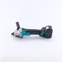 Meuleuse d'angle sans fil 18V sans balais, 4 vitesses variables, 125mm, verrouillage de broche M14 pour la découpe, le débavurage et le polissage du métal