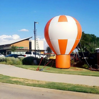 Ballon gonflable d'air froid pour la publicité, grand ballon moulu gonflable pour grand ouvert