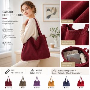 Wholesale Vintage Soft Faux Suede Tote <b>Bag</b> Women <b>Large</b> Capacity Casual Shoulder Handbag for <b>Work</b> Travel - Product Image 1
