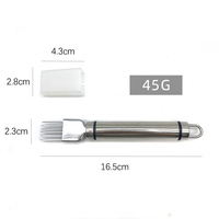 Coupe-échalote en acier inoxydable couteau déchiquetage spot gadgets de cuisine ménagers coupe-légumes julienne fleur avec protection