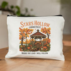 Bolsa de Maquillaje Estilo Vintage Luke's Diner con Cierre, Decoraciones para Despedida de Soltera, Regalos de Boda y Compromiso, Fiesta de Despedida de Soltera - Product Image 3