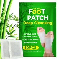 Patchs de soin des pieds au gingembre Chinaherbs, vente chaude, nettoyage en profondeur, perte de poids, amincissement, relaxation des pieds