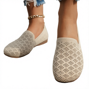 Hot Sale Jiayang Spring Autumn Light Weight Comfort Fashion Trend <b>Soft</b> <b>Sole</b> Breathable Single Layer Slip-on Toe Walking <b>Shoes</b> - Product Image 4