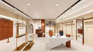 Présentoir de Vêtements pour Magasin, Étagère de Présentation, Support de Vêtements, Aménagement de Boutique, Décoration de Magasin, Vente en Gros d'Équipements de Magasin de Vêtements - Product Image 2
