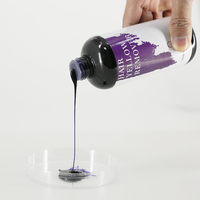 Shampoo violet de qualité salon pour cheveux blonds, tonifiant violet anti-cuivré, shampooing sans jaune, marque privée